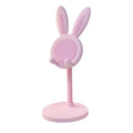 Cell Phone Stand,Angle Height Adjustable Bunny Phone Stand for Desk,Cute Rabbit Phone Holder Stand for Desk Mobile