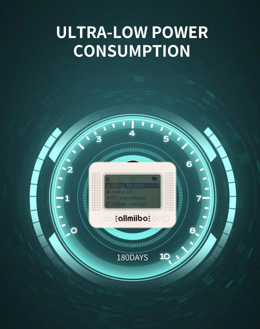 Pixl NFC Infinite Card Swipe BT Emulator Intelligent Smart Simulator for Nintend Switch Gaming Accessory