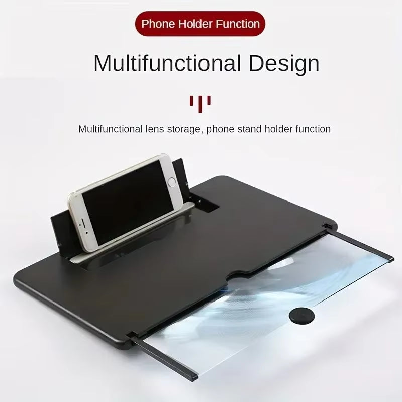 12/10 Inch Multi Functional Amplifier Mobile Phone Screen Amplifier HD Screen Magnifying Glass anti Blue Light Eye Protection