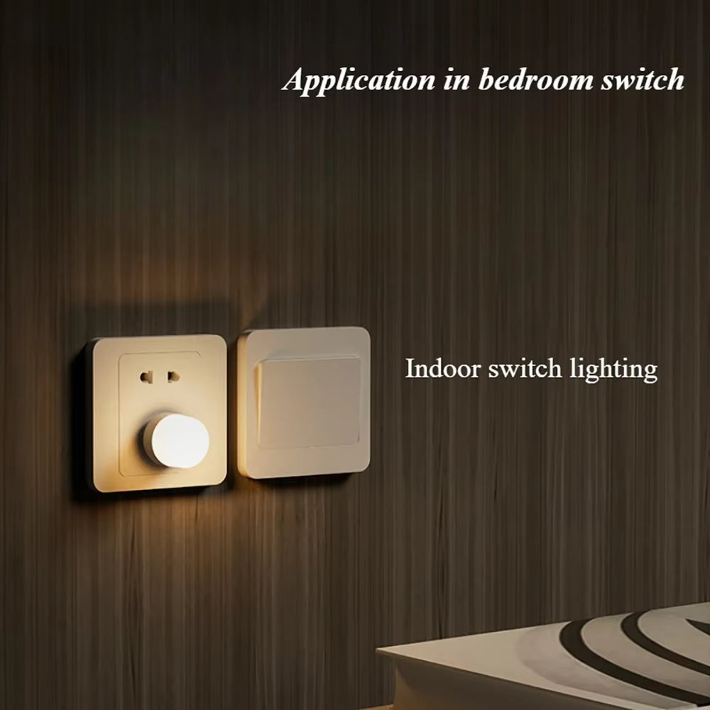 Mini USB Light LED Night Table Lamp Lights Room Plug Book Reading Decorating Items Warm White Eye Protections Wholesale Bedroom