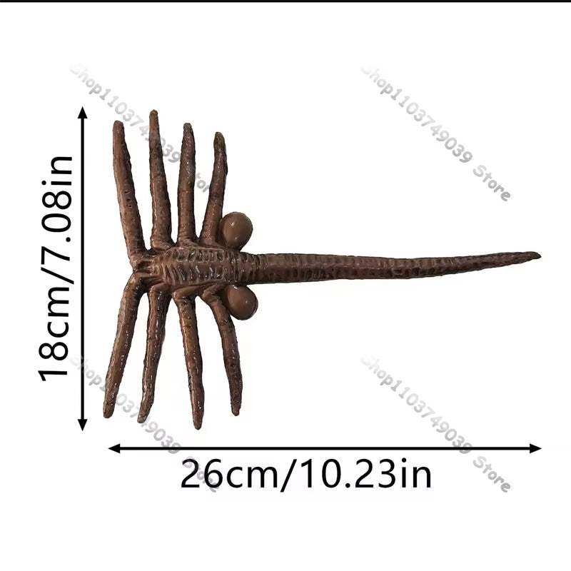 Alien Phone Holder, Creative Decorative Phone Holder Ornament Science Fiction Thriller Movie Facehugger Phone Holder Halloween